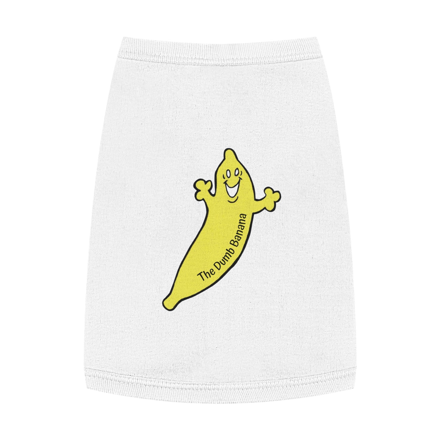 The Dumb Banana Pet Tank Top - For all dogs who love going in banana style and looking good!!!