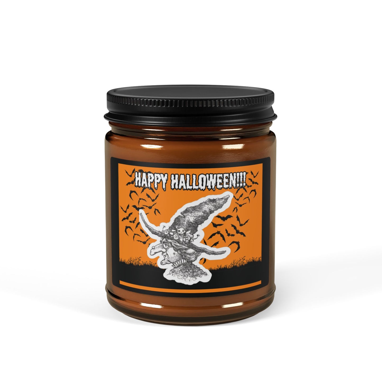 Agnes the Witch HAPPY HALLOWEEN Scented 9oz Soy Candle Collection