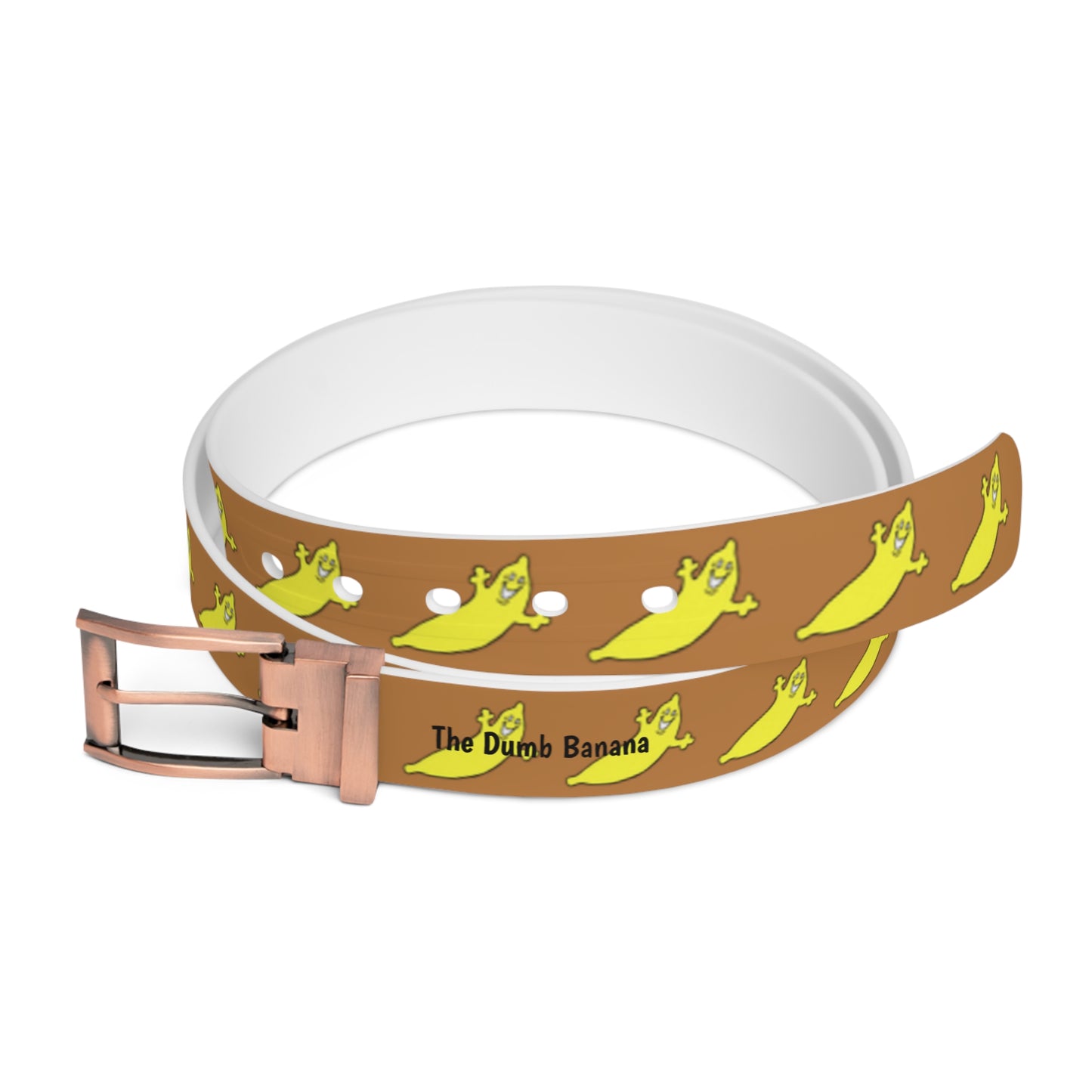 THE DUMB BANANA BELT in Light Brown by The Dumb Banana - The perfect belt for all bananas!!!