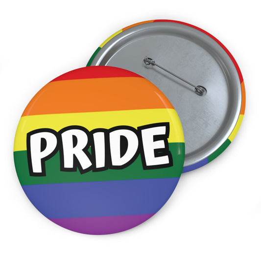 Rainbow Flag and Pride - the Gay Pride Pin Button