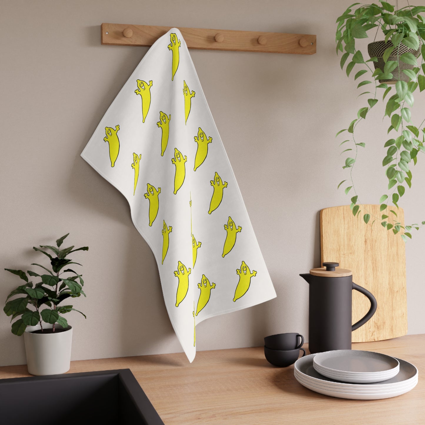 The Dumb Banana Cotton Twill Kitchen Towel - No kitchen is complete without one!!!