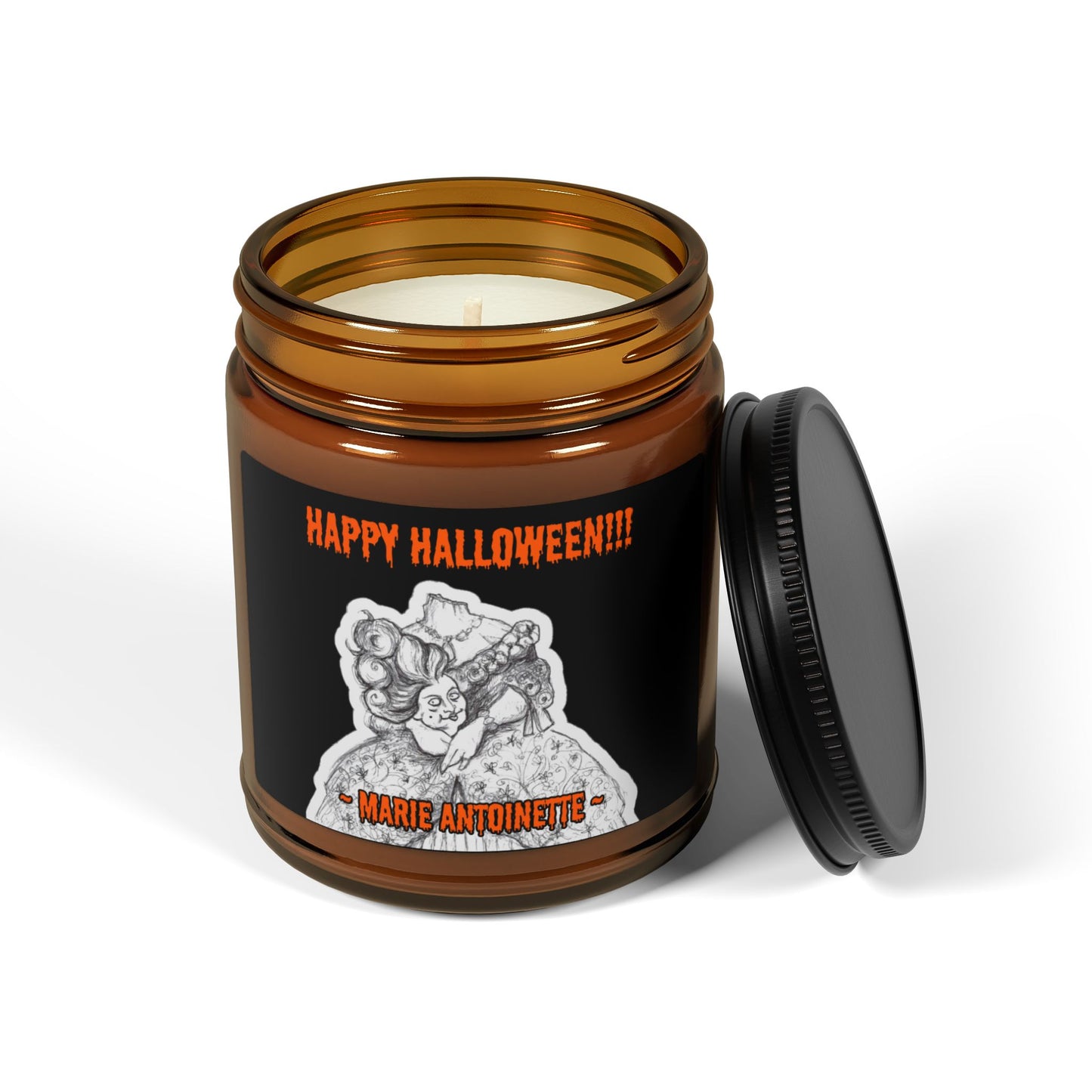 The Headless Marie Antoinette's HAPPY HALLOWEEN Scented 9oz Soy Candle Collection