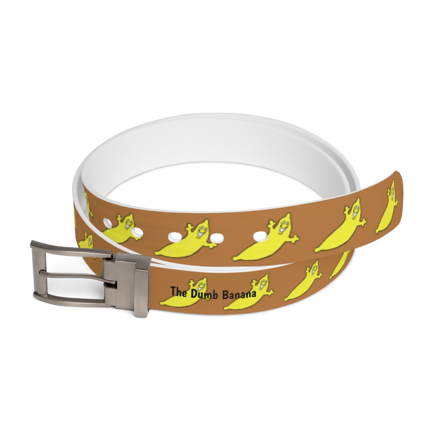 THE DUMB BANANA BELT in Light Brown by The Dumb Banana - The perfect belt for all bananas!!!