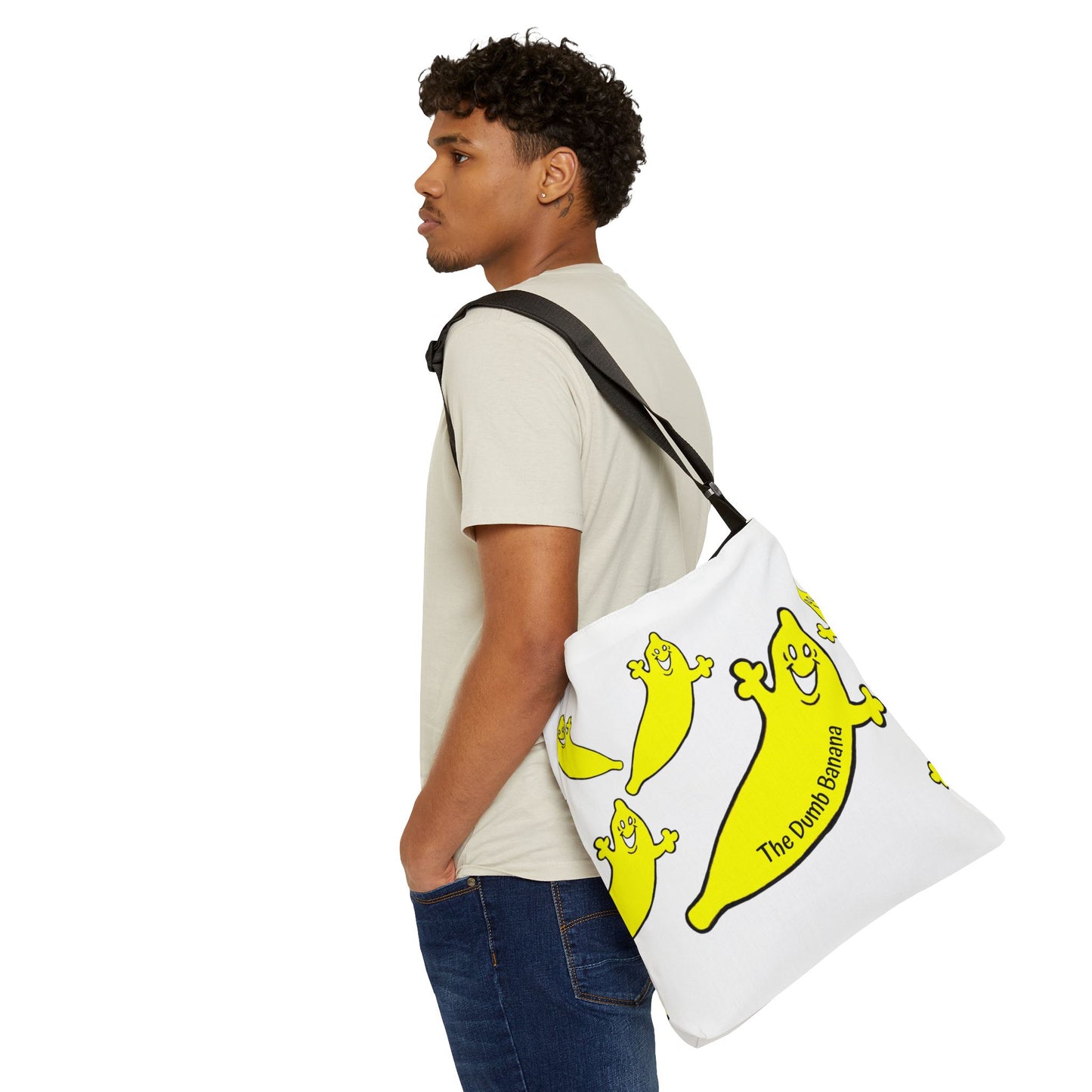 The Dumb Banana and Friends Tote Bag - Peeled or unpeeled, you can never have enough bananas!!!