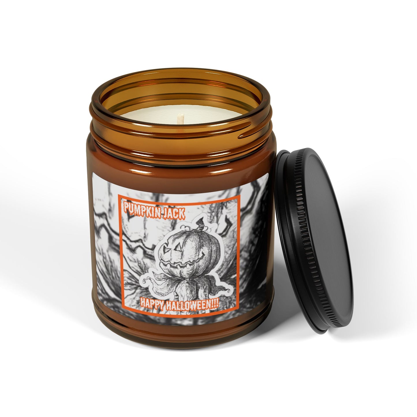 Pumpkin Jack's HAPPY HALLOWEEN Scented 9oz Soy Candle Collection for all pumpkins!!!