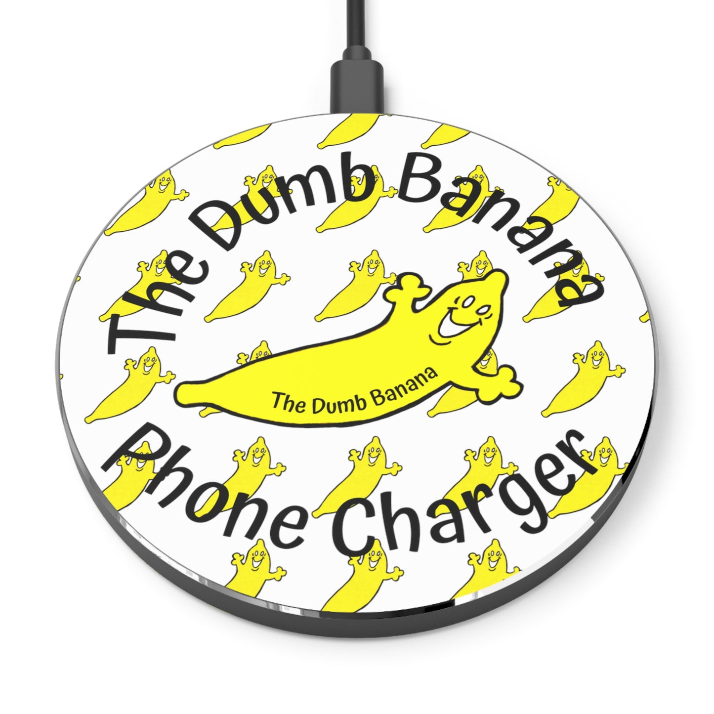 The Dumb Banana Wireless Phone Charger - It's a banana!!!