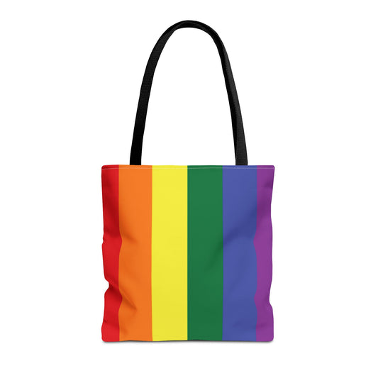 Gay Pride Rainbow Flag Book & Tote Bag