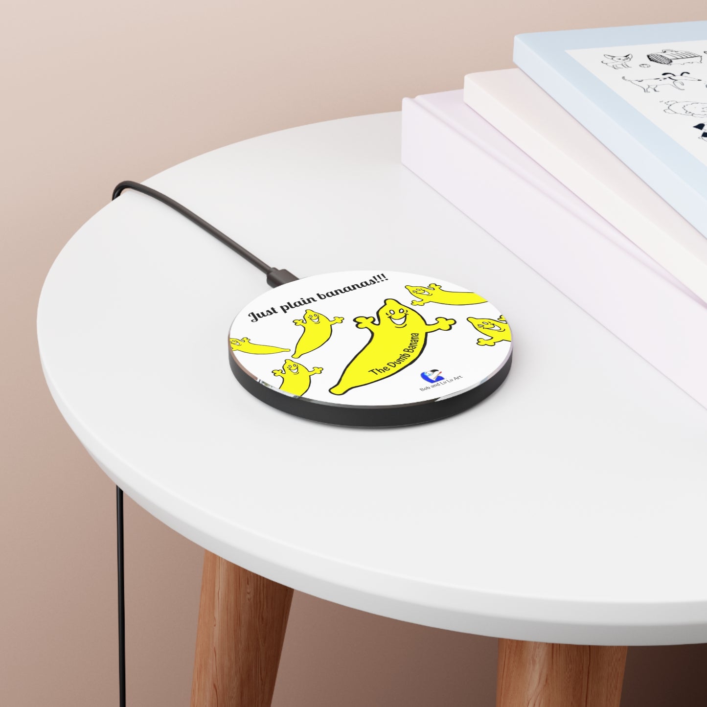 The Dumb Banana's "Just Plain Bananas!!!" Wireless Phone Charger - There are no words for it!!!