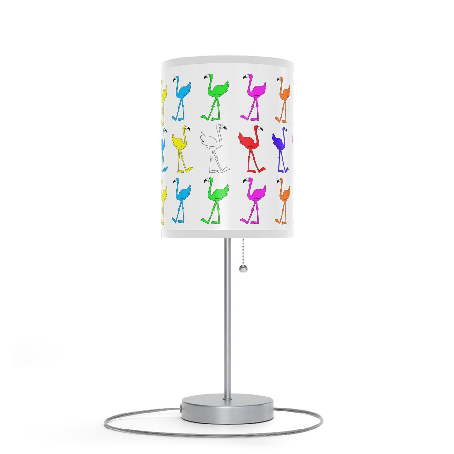 Rainbow Flamingo Club Table Lamp by Lu Lu