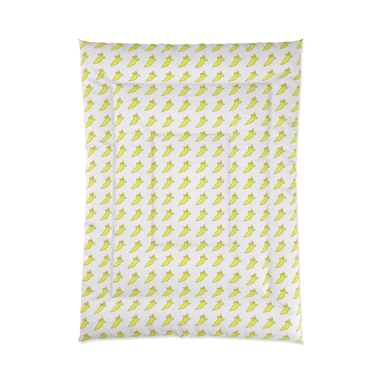 The Dumb Banana Comforter in White - It's so heavenly... you'll feel like a banana on Cloud 9!!!