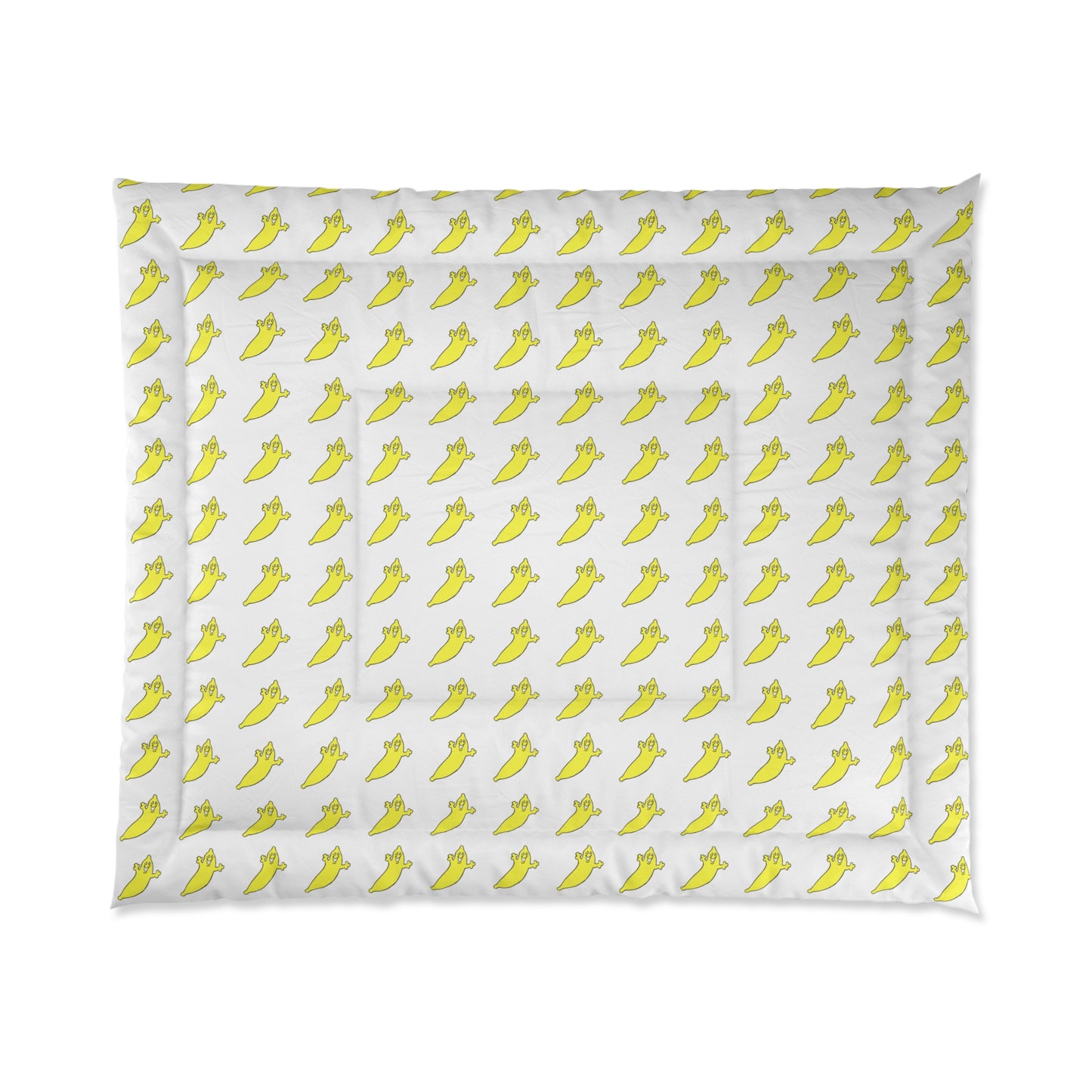 The Dumb Banana Comforter in White - It's so heavenly... you'll feel like a banana on Cloud 9!!!