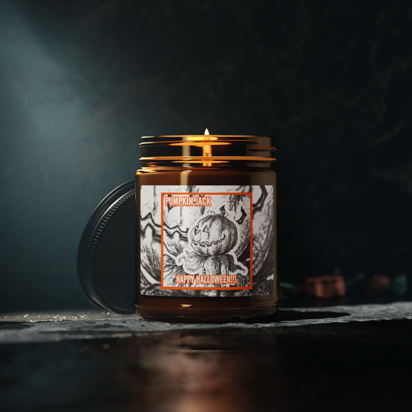 Pumpkin Jack's HAPPY HALLOWEEN Scented 9oz Soy Candle Collection for all pumpkins!!!