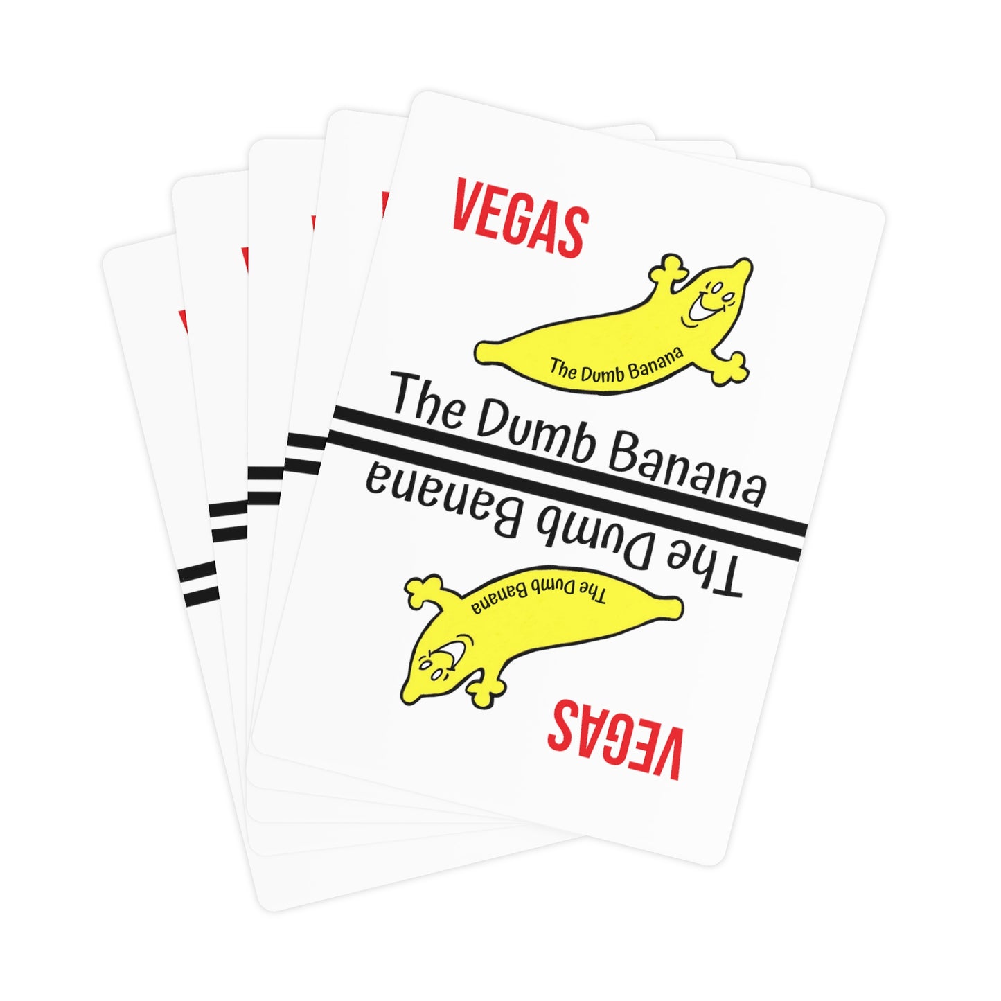 The Dumb Banana Vegas Poker Cards