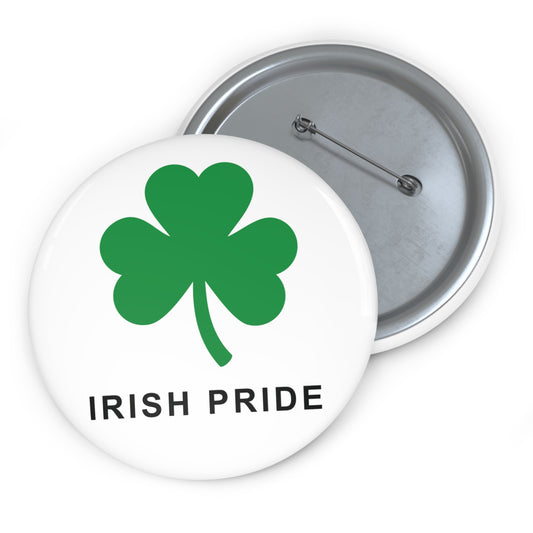 Shamrock Irish Pride Pin Button