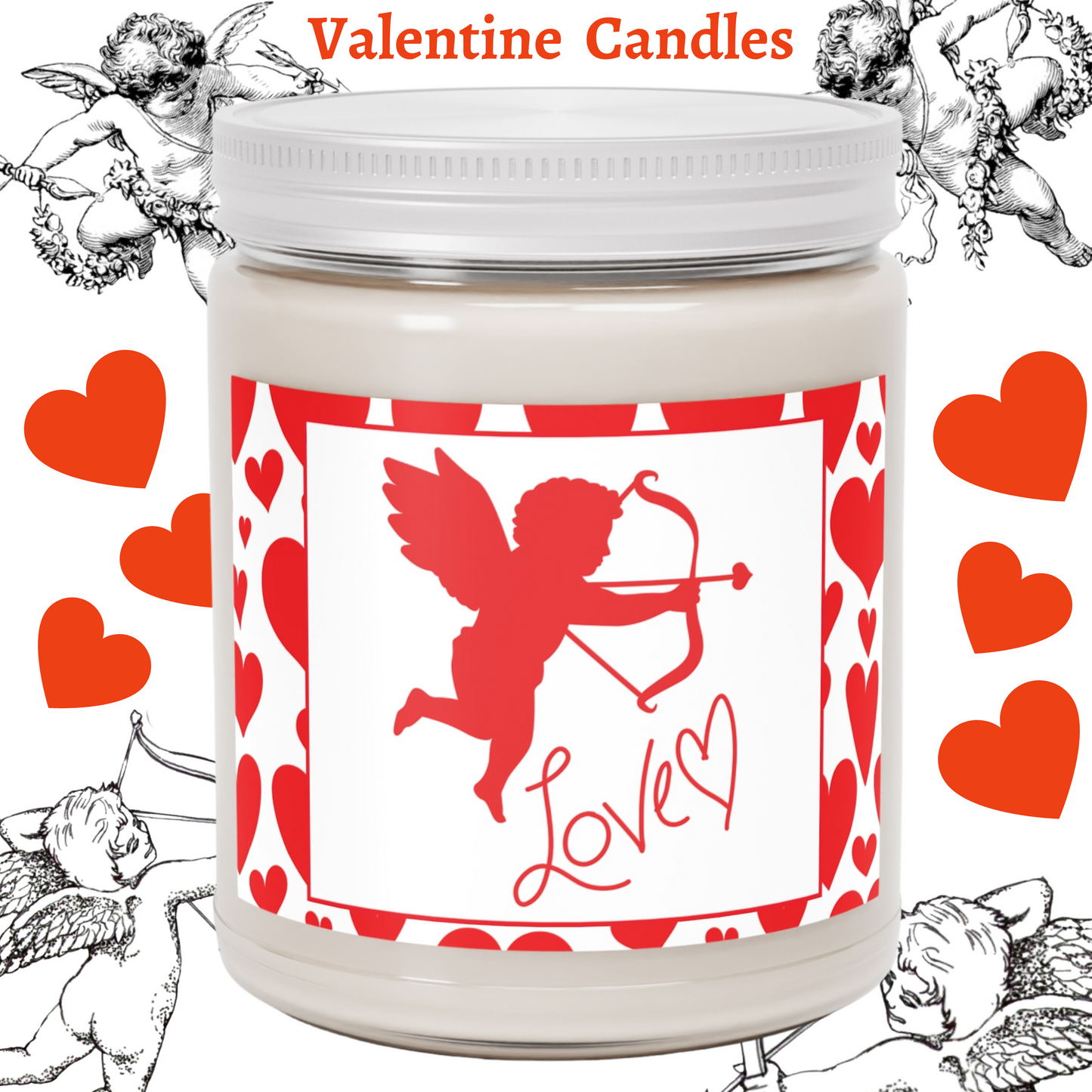 Cupid's Love Valentine 9oz Aromatherapy Candle