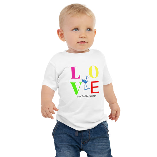 Lu Lu's "LOVE" Baby Jersey Short Sleeve Tee - It's all about Love!!!