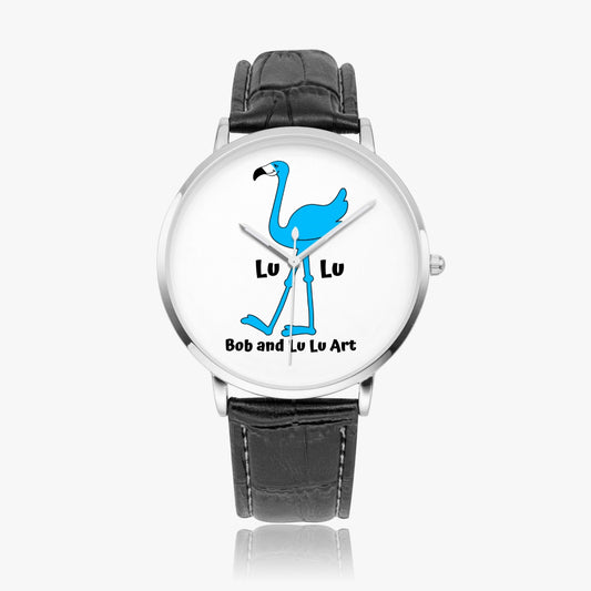 LU LU THE BLUE FLAMINGO Unisex Instafamous Quartz Watch