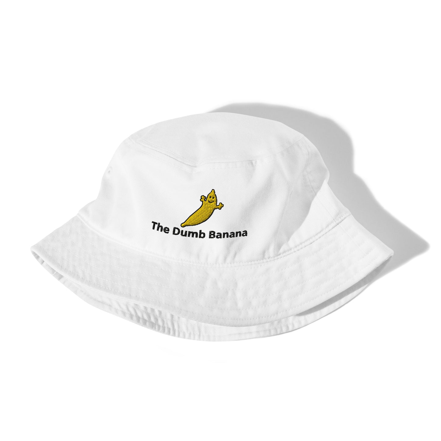 THE DUMB BANANA Organic Bucket Hat - You'll look and feel like a classic banana!!!