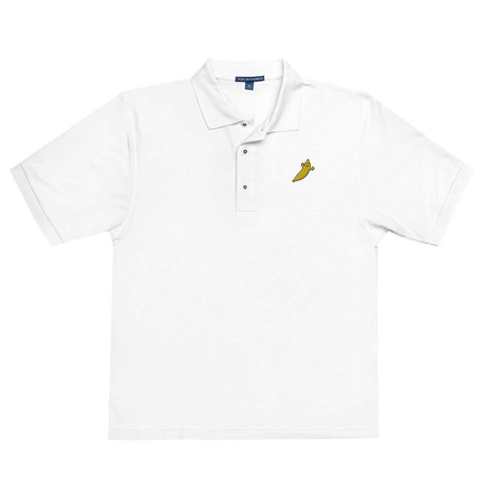 The Genuine Dumb Banana Men's Embroidered Polo Shirt - This is the "banana" of all polo shirts!!!