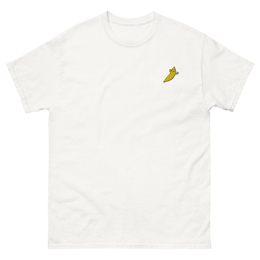 THE DUMB BANANA Unisex Classic Embroidery Tee - It's the coolest embroidered banana ever!!!