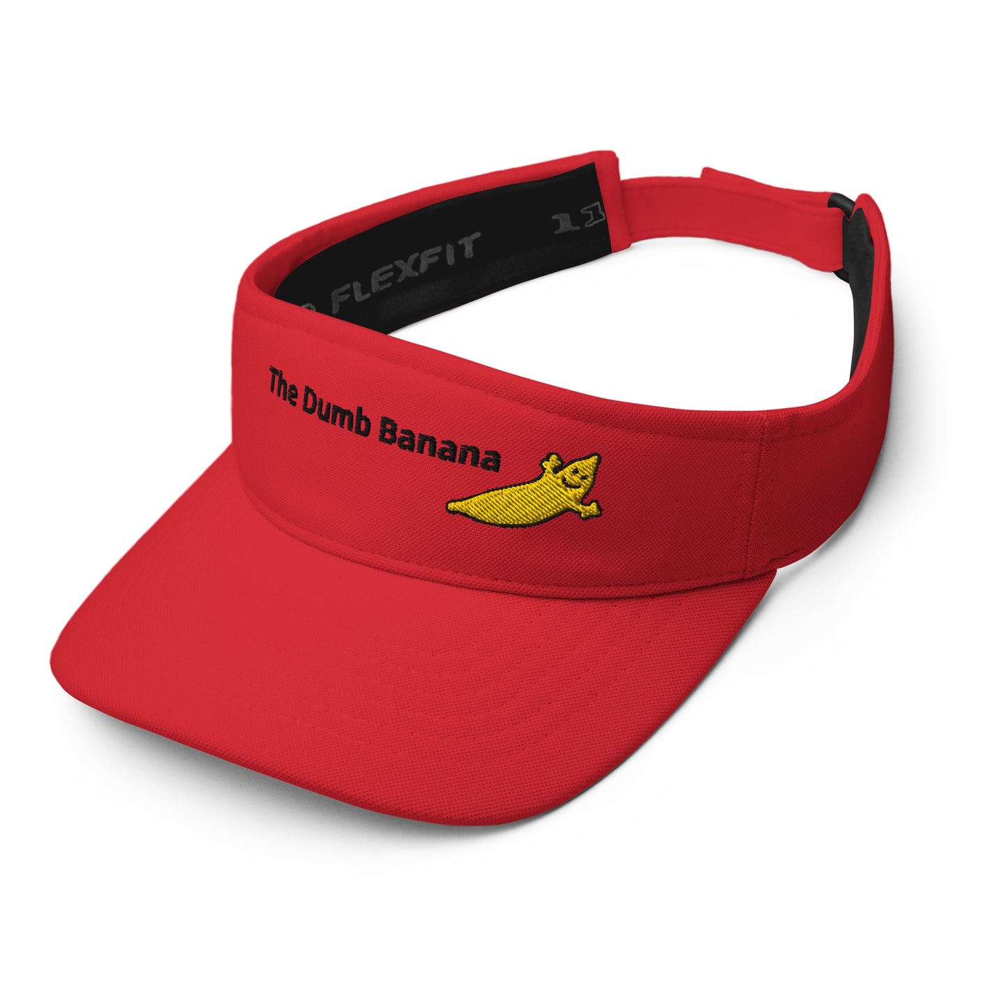 THE DUMB BANANA Embroidery Visor Hat - The best visor ever with a banana on it!!!