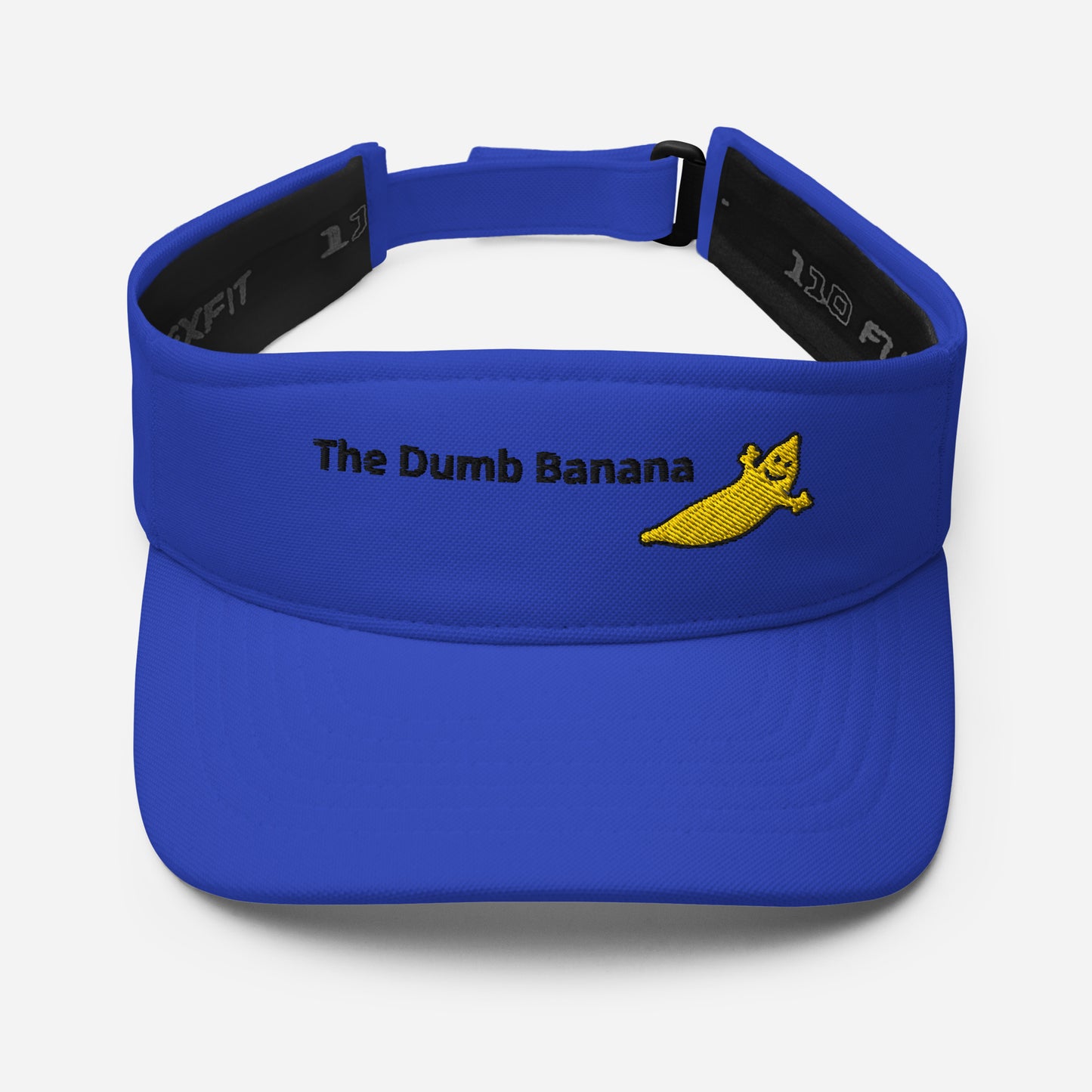 THE DUMB BANANA Embroidery Visor Hat - The best visor ever with a banana on it!!!