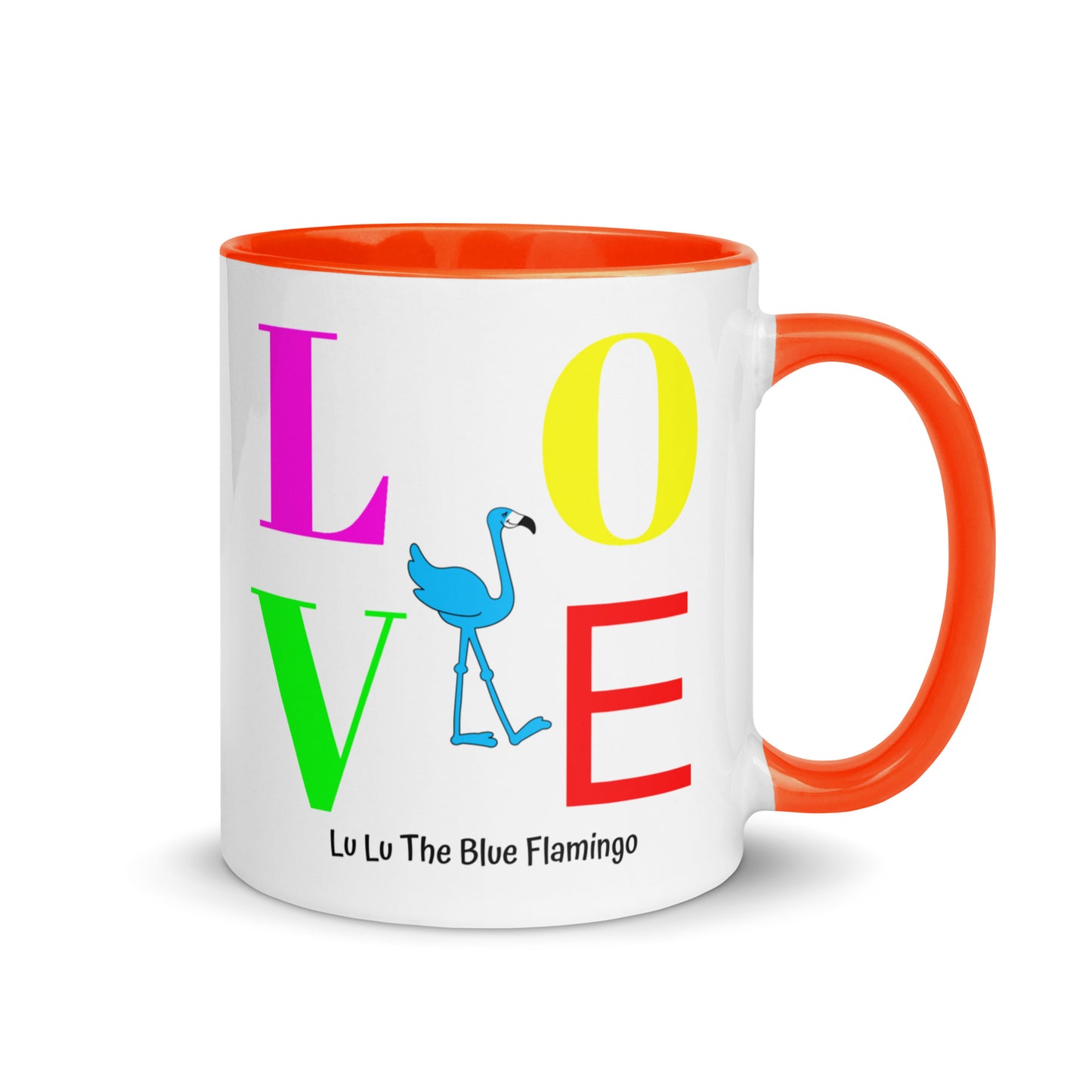 Lu Lu's "LOVE" Coffee Mug in six glorious colors - Peace and Love to you!!!