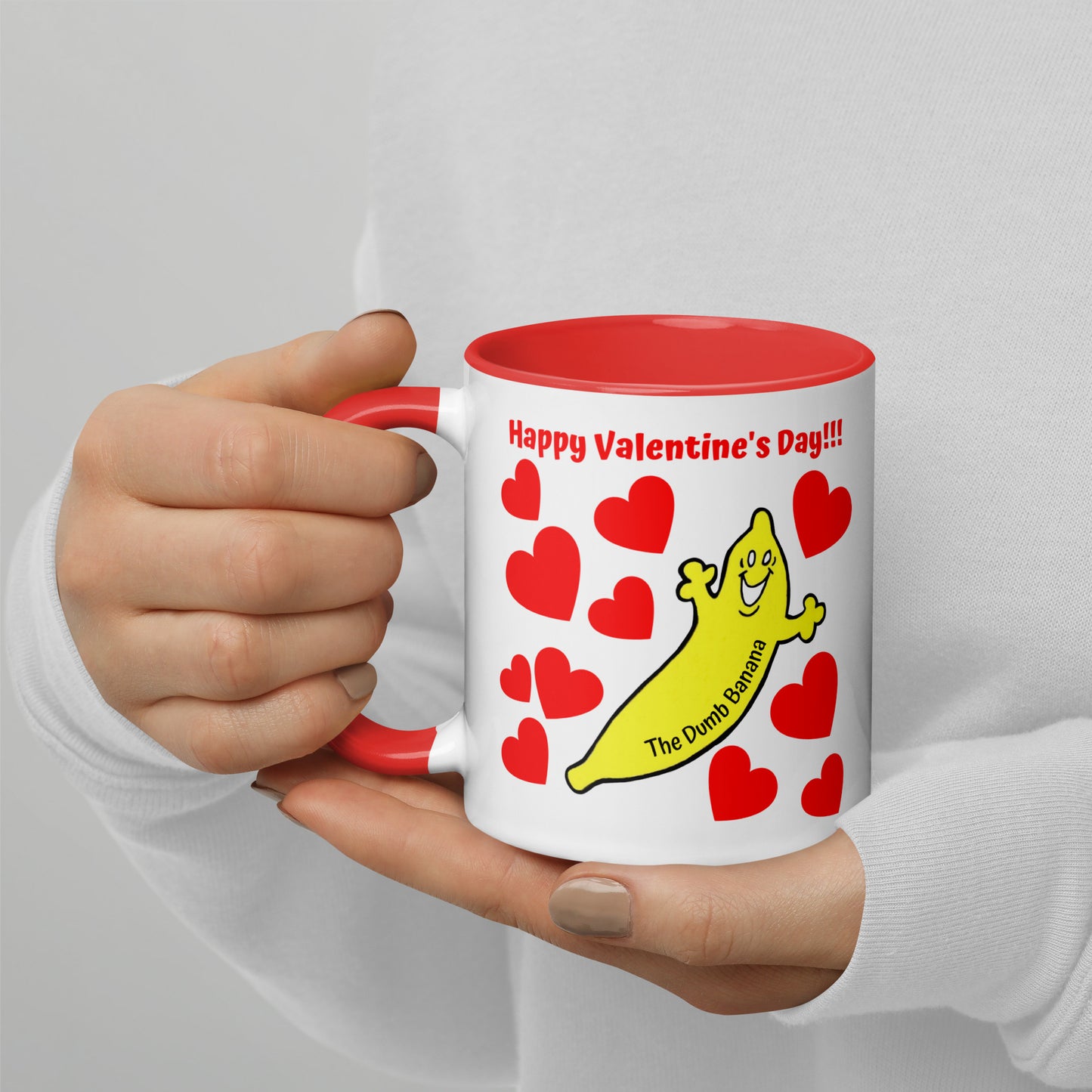 The Dumb Banana "I Love You" Valentine's Day 11oz Coffee & Team Mug