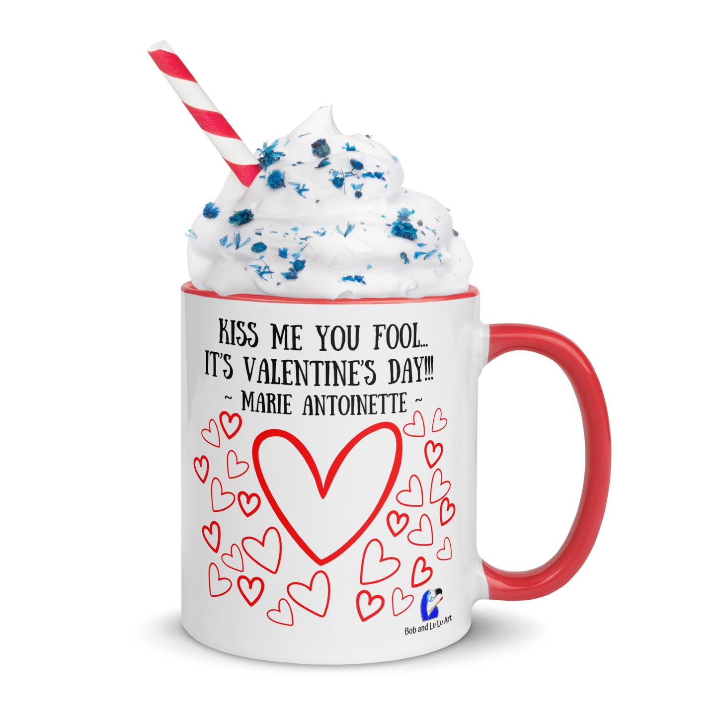 "Hugs & Kisses" from Marie Antoinette - The Happy Valentine's Day 11oz Coffee & Tea Mug