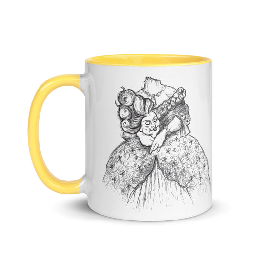 "Forget the cake... just give me coffee!!!" ~ The most amazing Headless Marie Antoinette Coffee Mug