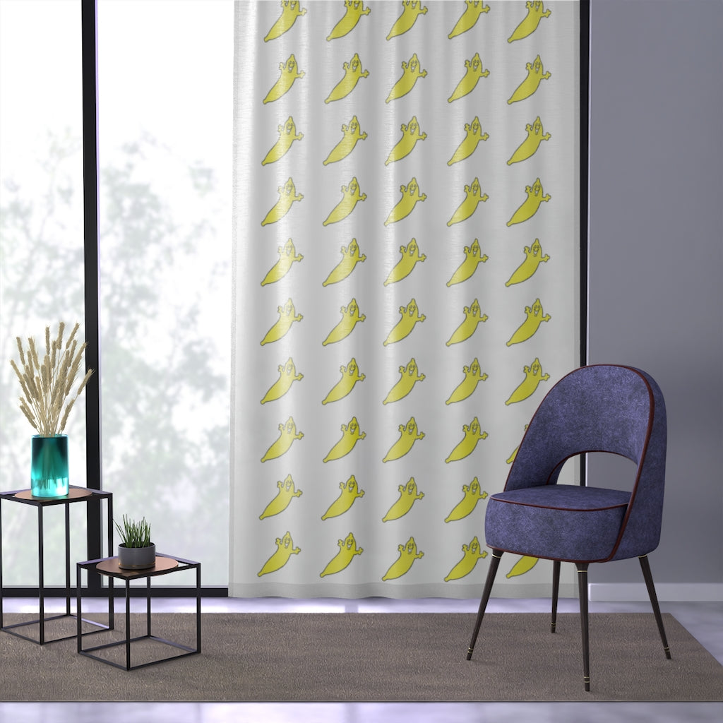 BANANA Sheer Window Curtains by The Dumb Banana - It's simply amazing!!!