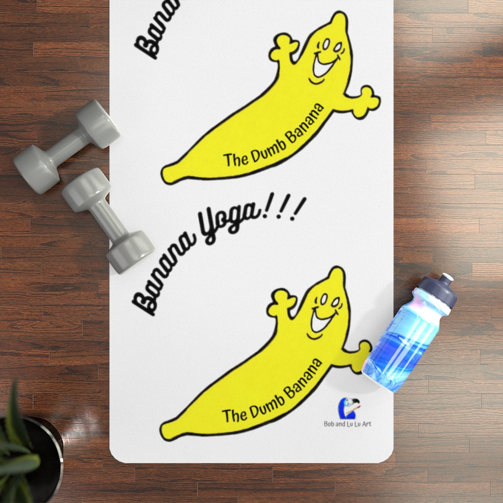 "The Dumb Banana" Rubber Yoga Mat