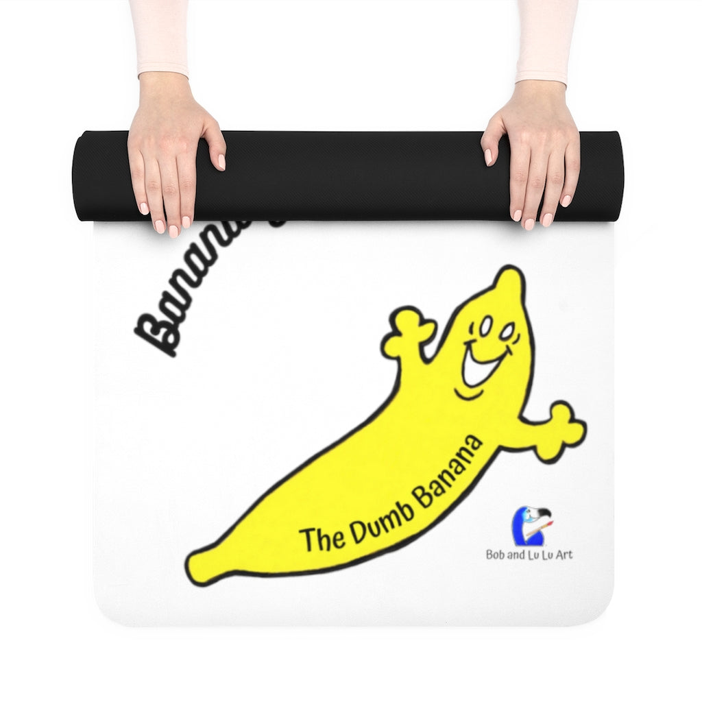 "The Dumb Banana" Rubber Yoga Mat