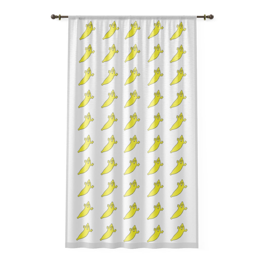 BANANA Sheer Window Curtains by The Dumb Banana - It's simply amazing!!!