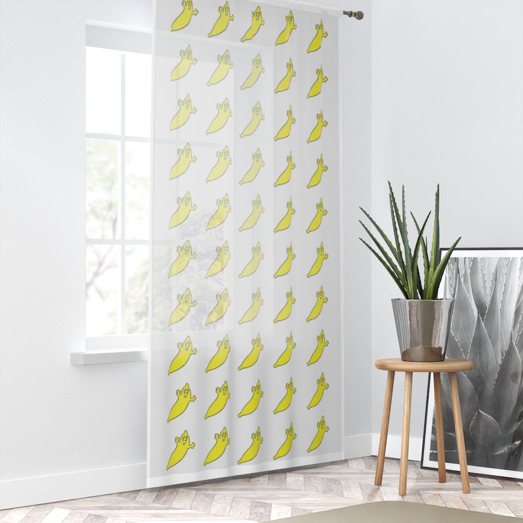 BANANA Sheer Window Curtains by The Dumb Banana - It's simply amazing!!!