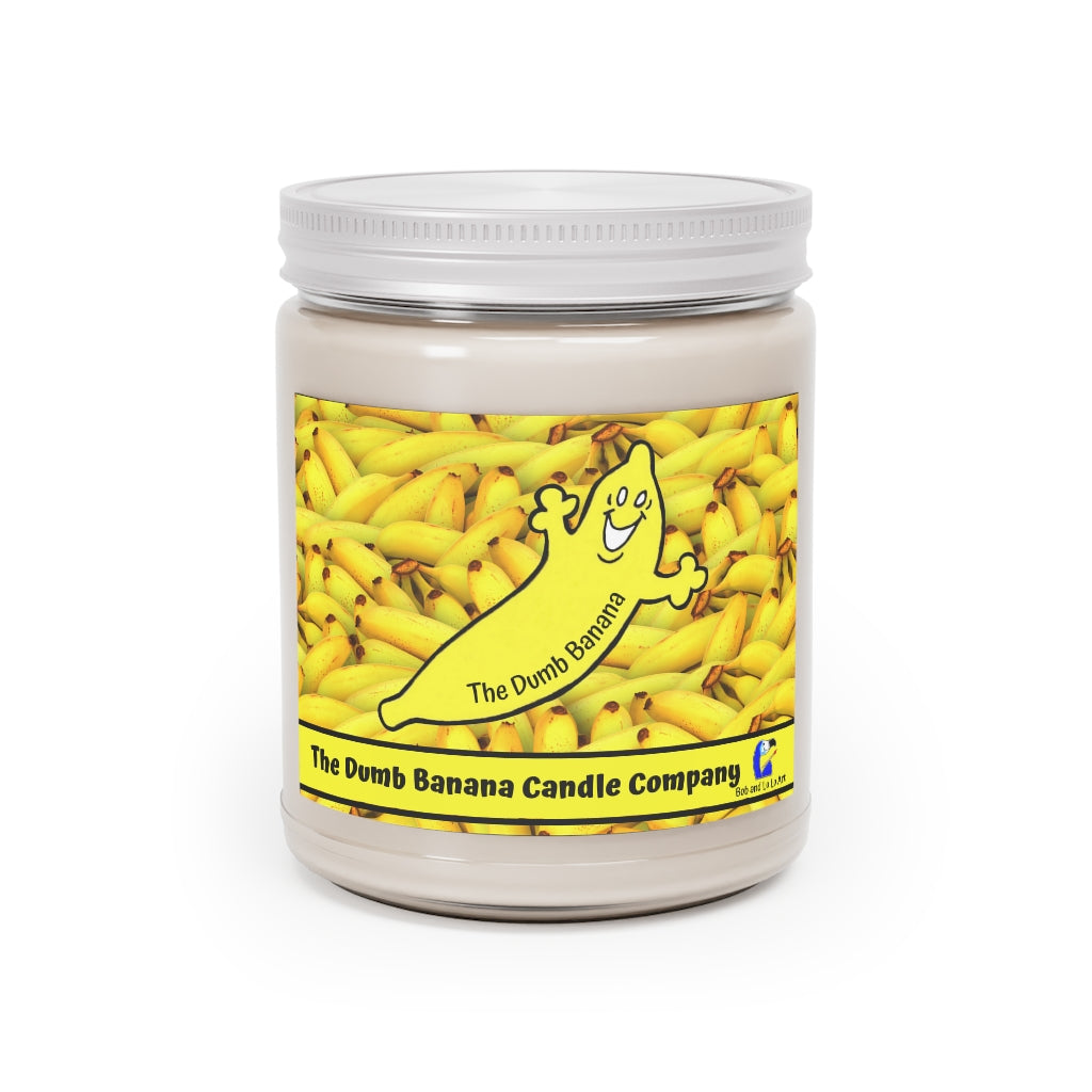 THE DUMB BANANA Scented 9oz Aromatherapy Candles - It's a banana of a candle!!!