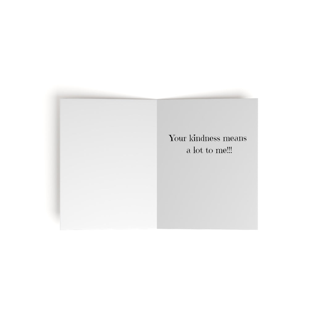 "THANK YOU" Greeting Card Set by Lu Lu The Blue Flamingo