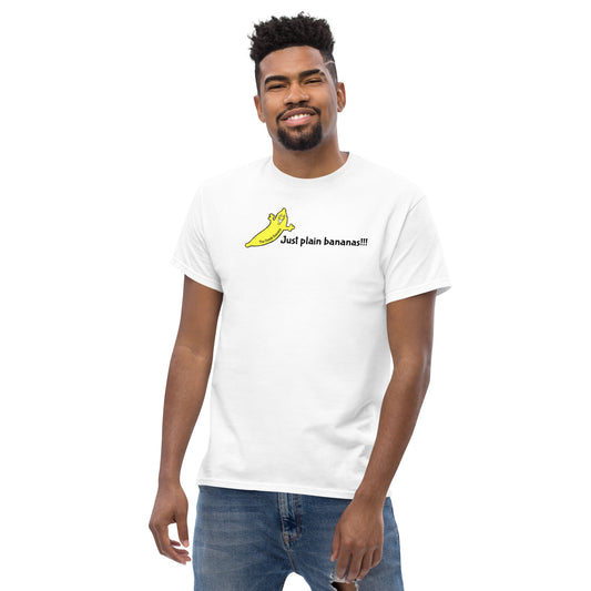 JUST PLAIN BANANAS!!! Men's Classic Tee - The shirt that all bananas are "going bananas" for!!!