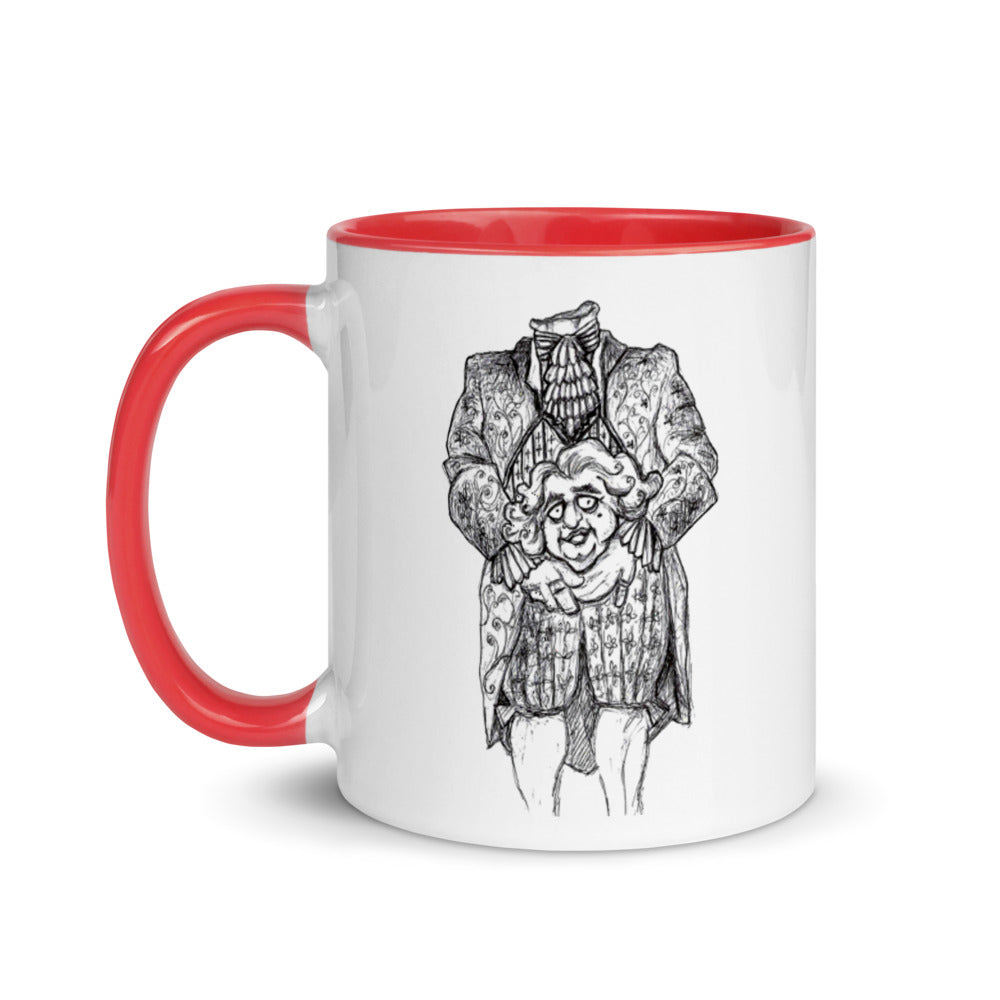 "The guillotine was awful but the Caffe Latte was to die for!!!" ~ Headless Louis XVI Coffee Mug